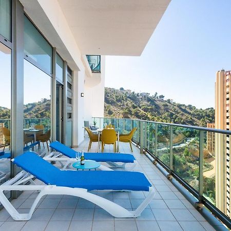Skyline 10 Gran Terraza Privada Con Vistas Espectaculares Leilighet Benidorm Eksteriør bilde