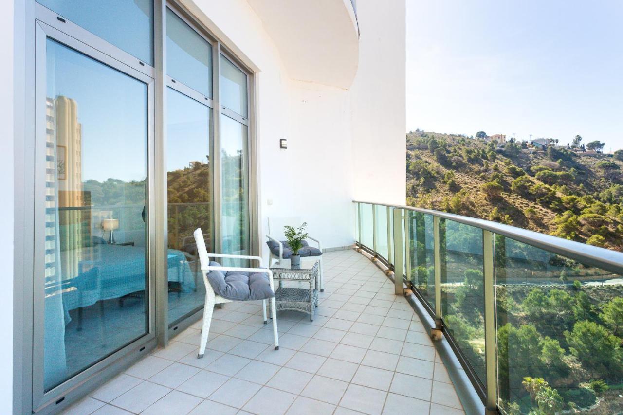Skyline 10 Gran Terraza Privada Con Vistas Espectaculares Leilighet Benidorm Eksteriør bilde