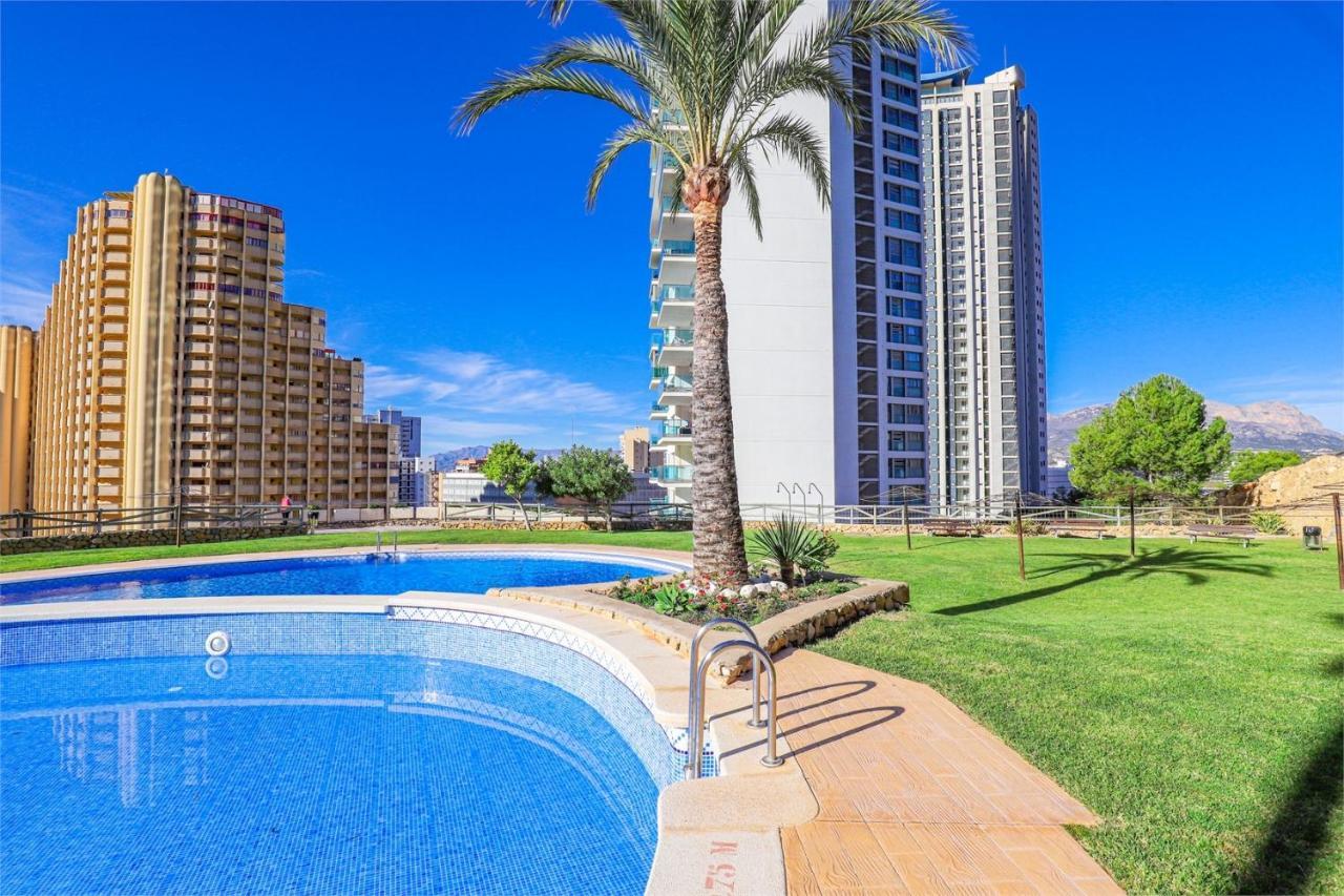 Skyline 10 Gran Terraza Privada Con Vistas Espectaculares Leilighet Benidorm Eksteriør bilde
